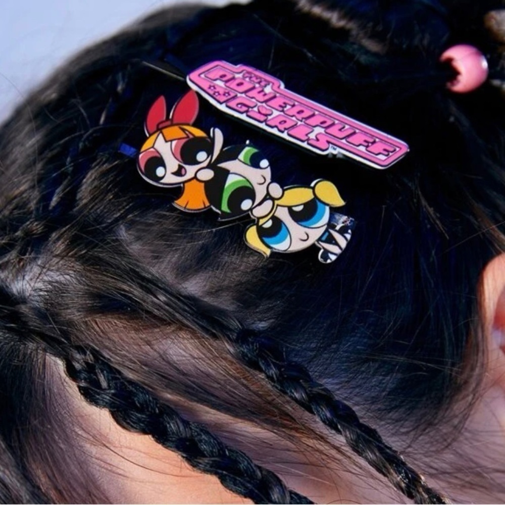 Powerpuff‎  Girls hair clips (2)